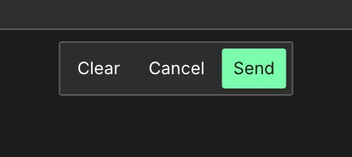 The Send button in the Zoodle markup toolbar