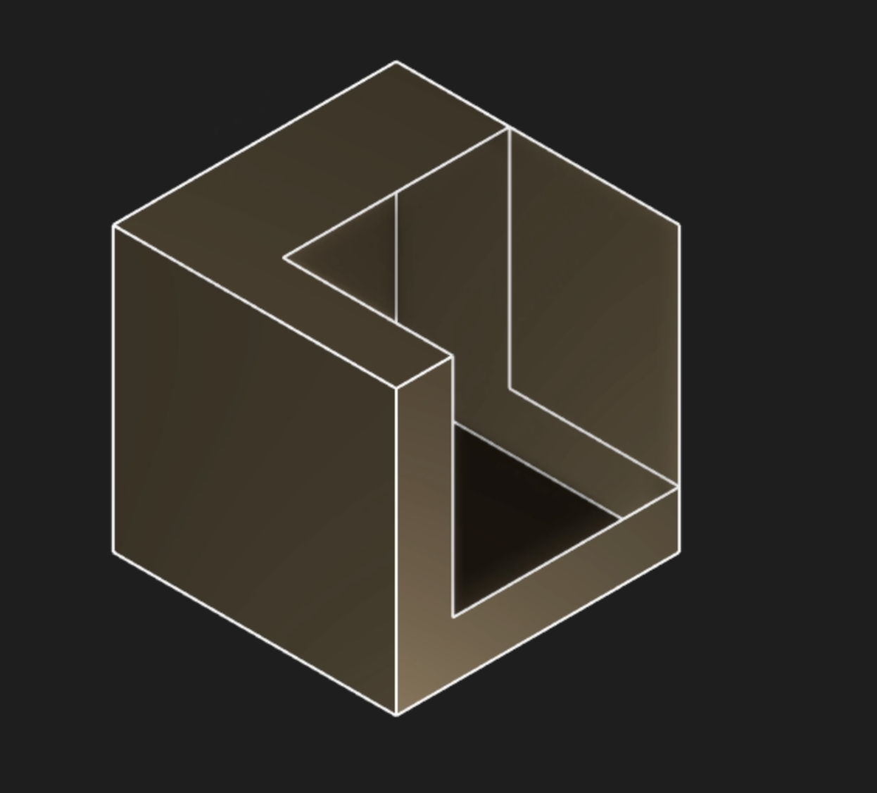 Deleting some split faces