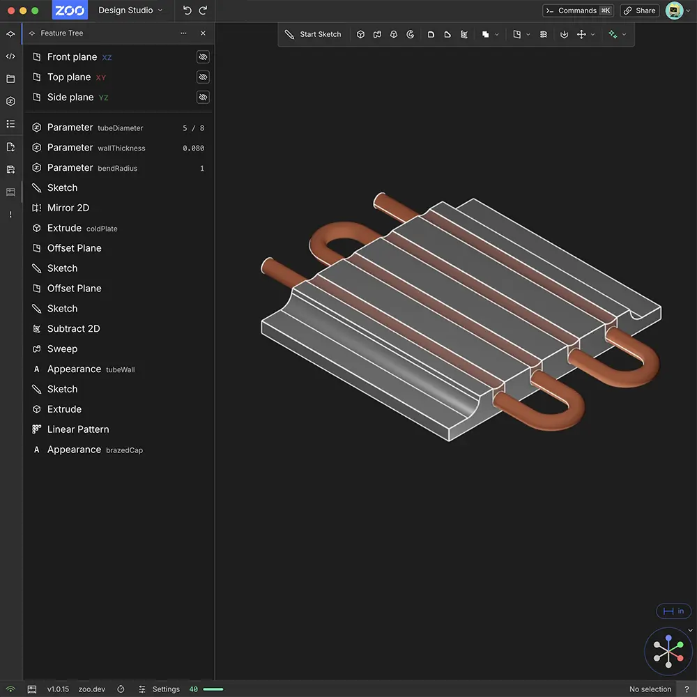 Zoo Design Studio Interface