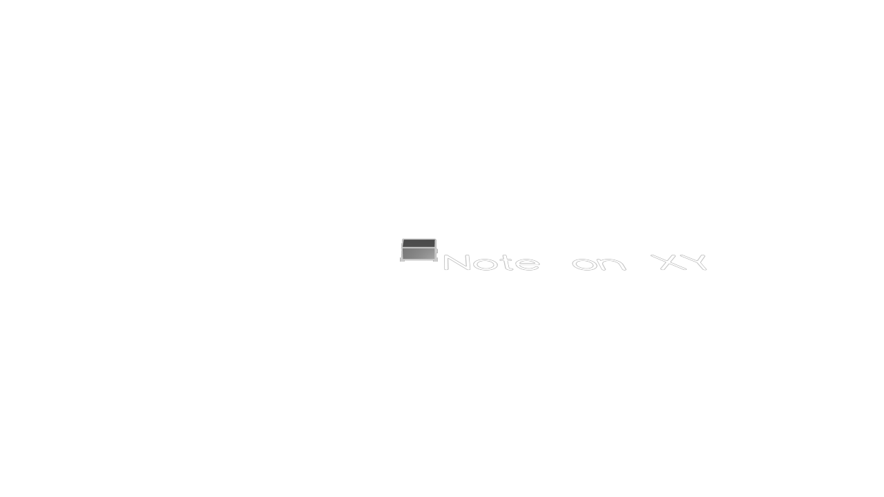 Rendered example of gdt::note 0
