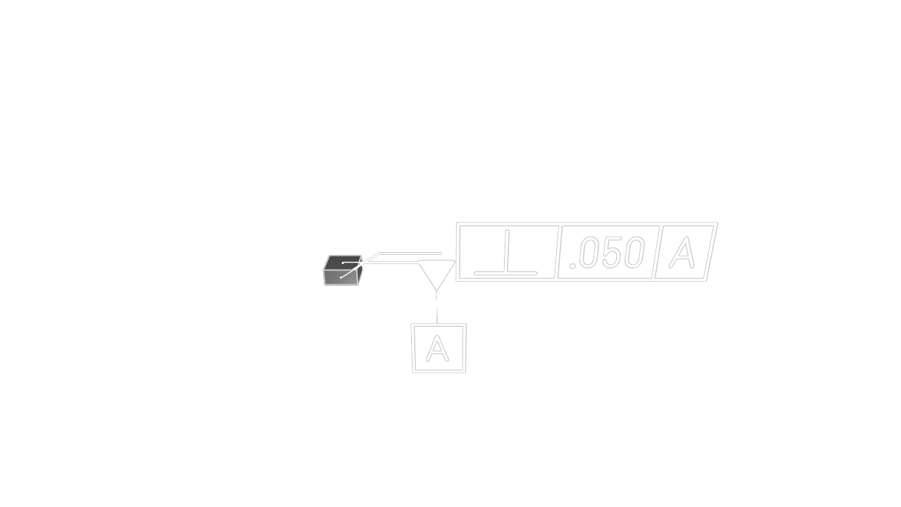 Rendered example of gdt::perpendicularity 0